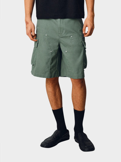 Herringbone Cargo Shorts - Somnad