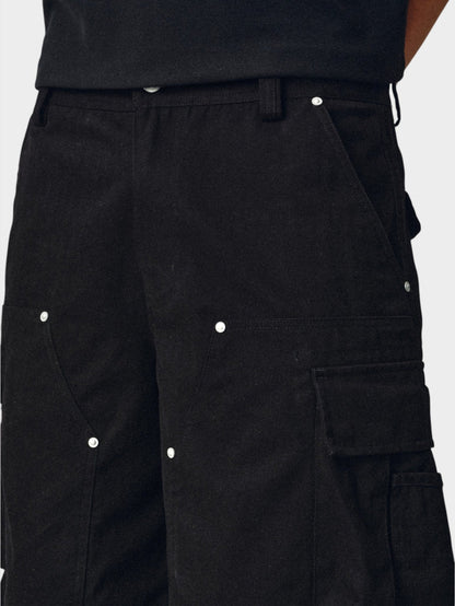 Herringbone Cargo Shorts - Somnad