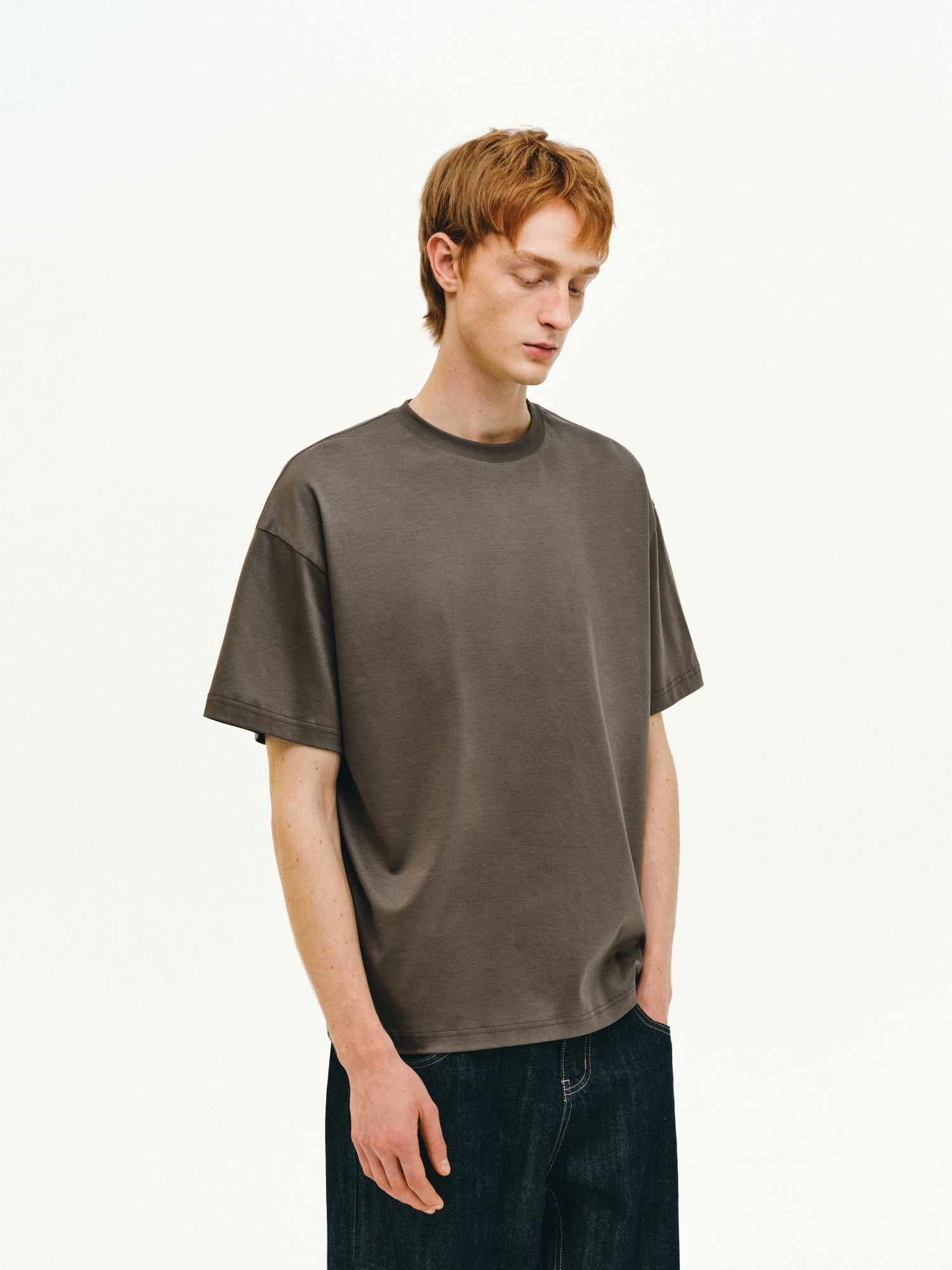 Men's Silk Blend T-Shirt - Somnad