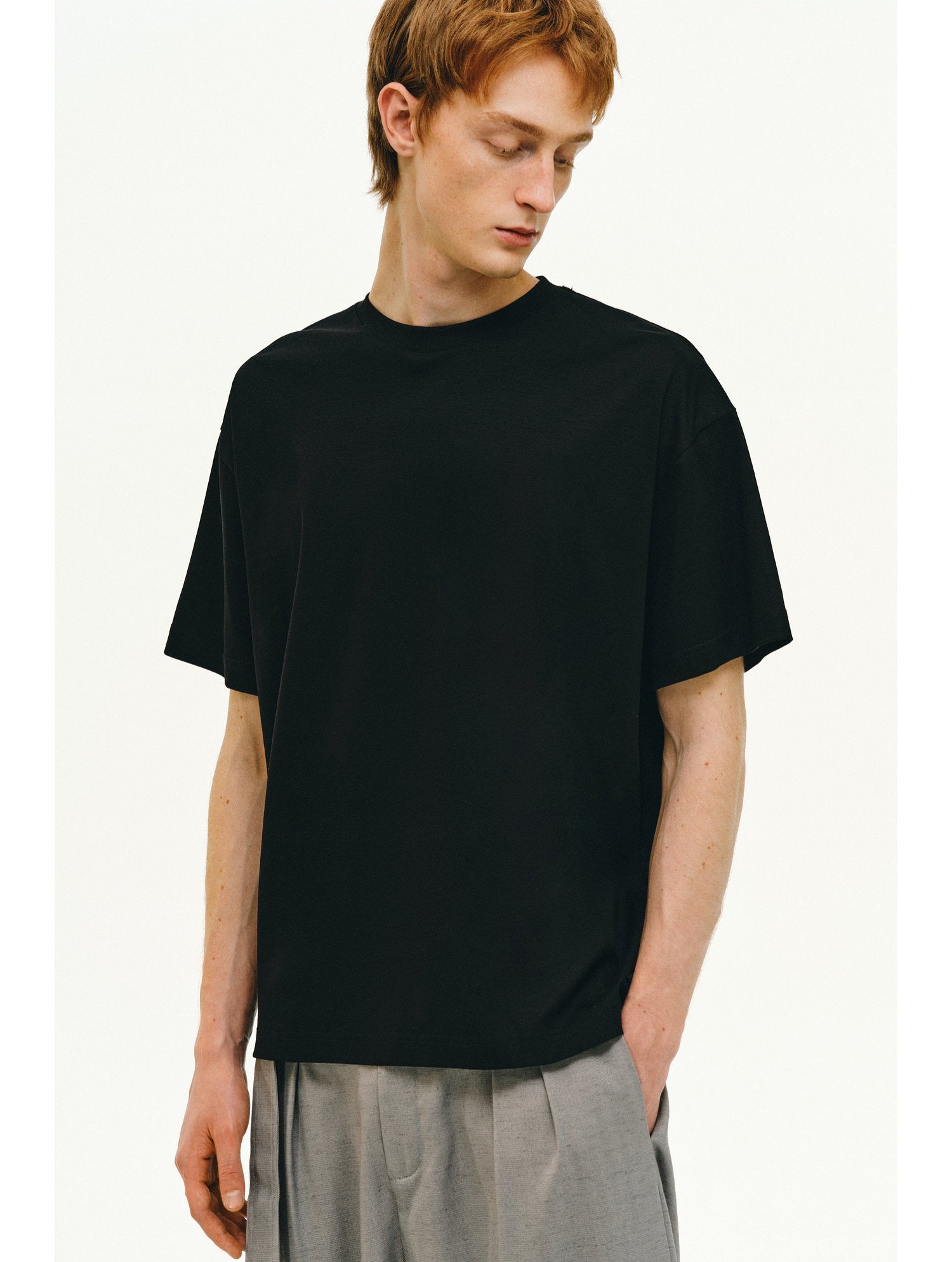 Men's Silk Blend T-Shirt - Somnad