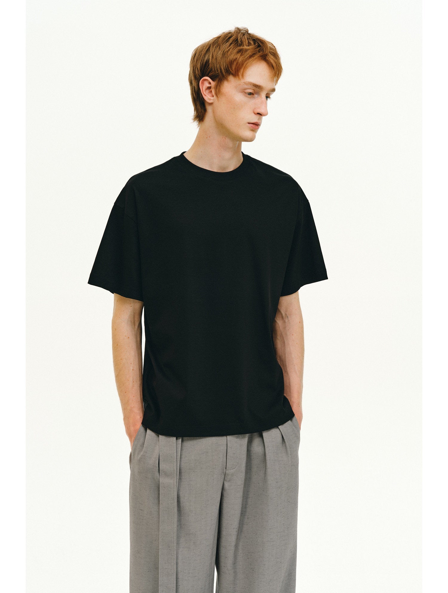 Men's Silk Blend T-Shirt - Somnad