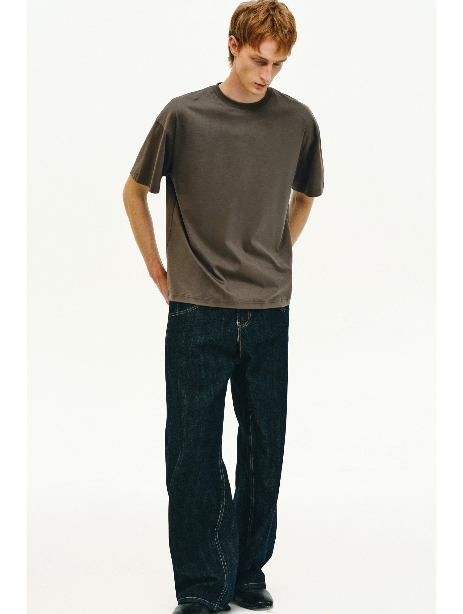 Men's Silk Blend T-Shirt - Somnad