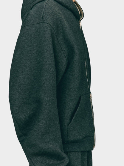 Reversible Scuba Curved-Sleeve Hoodie - Somnad