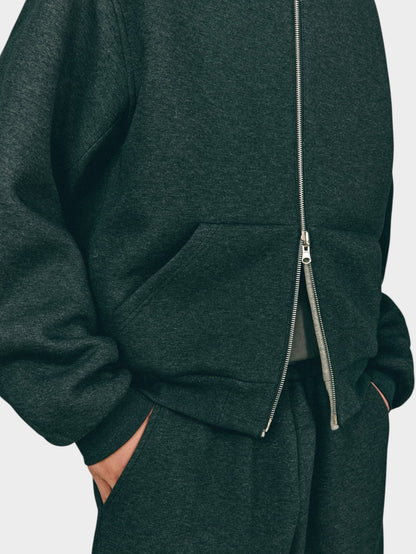 Reversible Scuba Curved-Sleeve Hoodie - Somnad