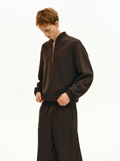 Sorona®-Wool Cadet Collar Pullover - Somnad