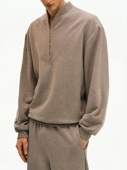 Sorona®-Wool Cadet Collar Pullover - Somnad