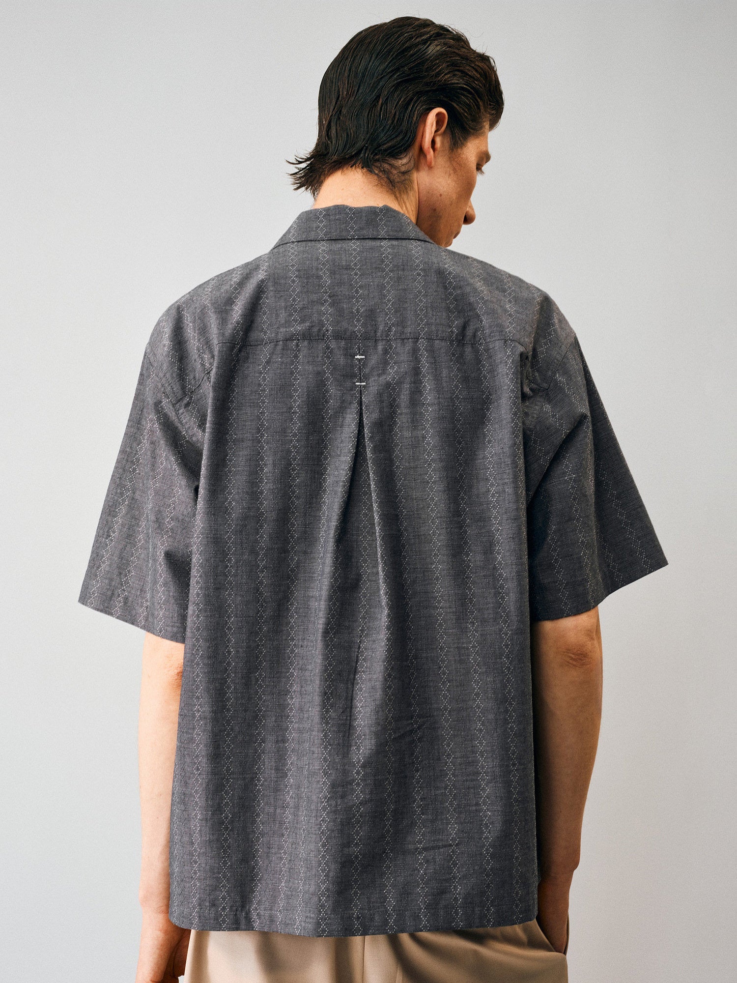 Textured Jacquard Camp Shirt - Somnad