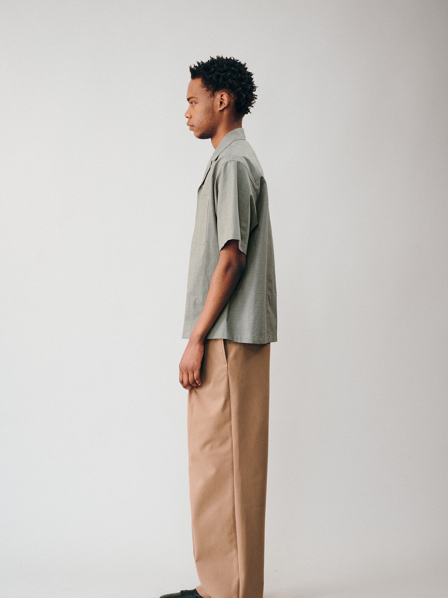 Textured Jacquard Camp Shirt - Somnad
