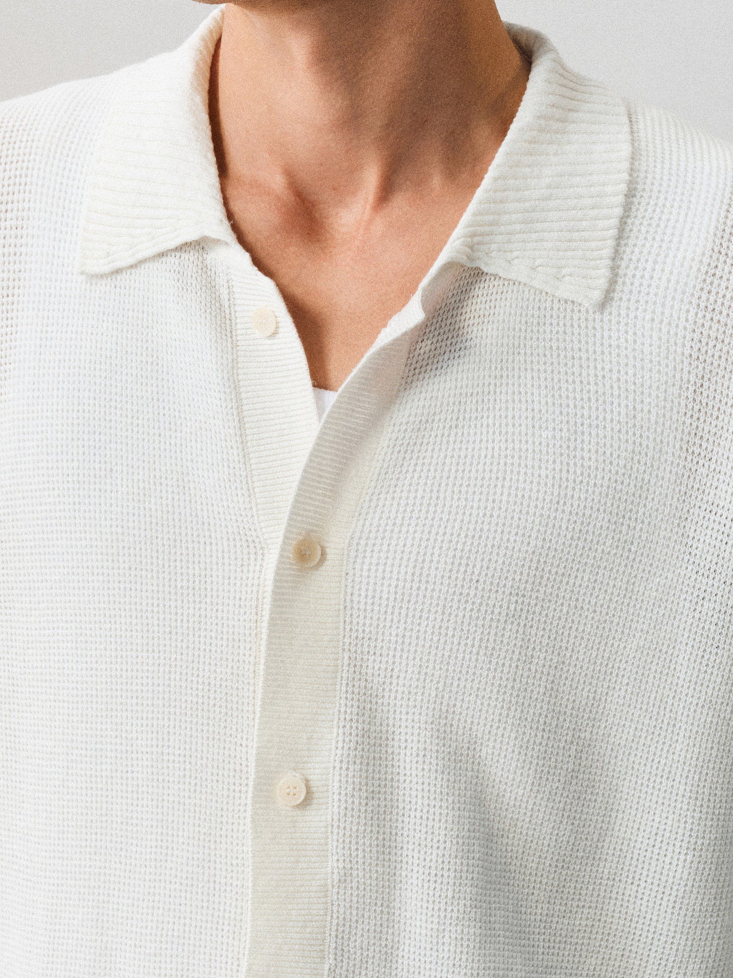 Textured Linen-Cotton Shirt - Somnad