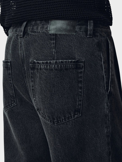 Textured Lyocell-Blend Jeans - Somnad