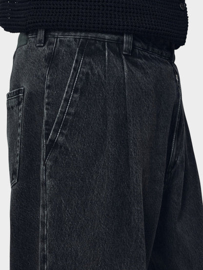 Textured Lyocell-Blend Jeans - Somnad